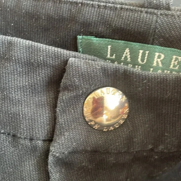 Lauren Ralph Lauren Womens Black Jeans sz 4 Cotton Elastane - Picture 3 of 4